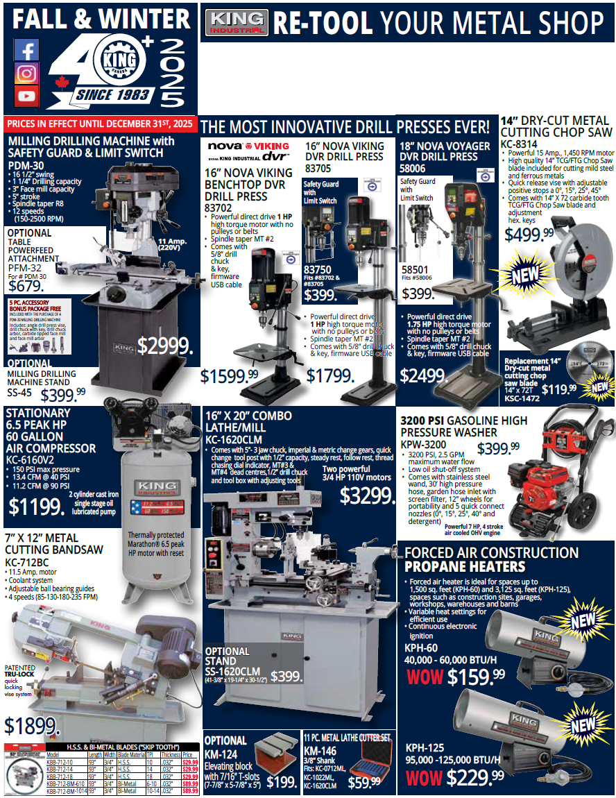 King Metal 2025 Fall