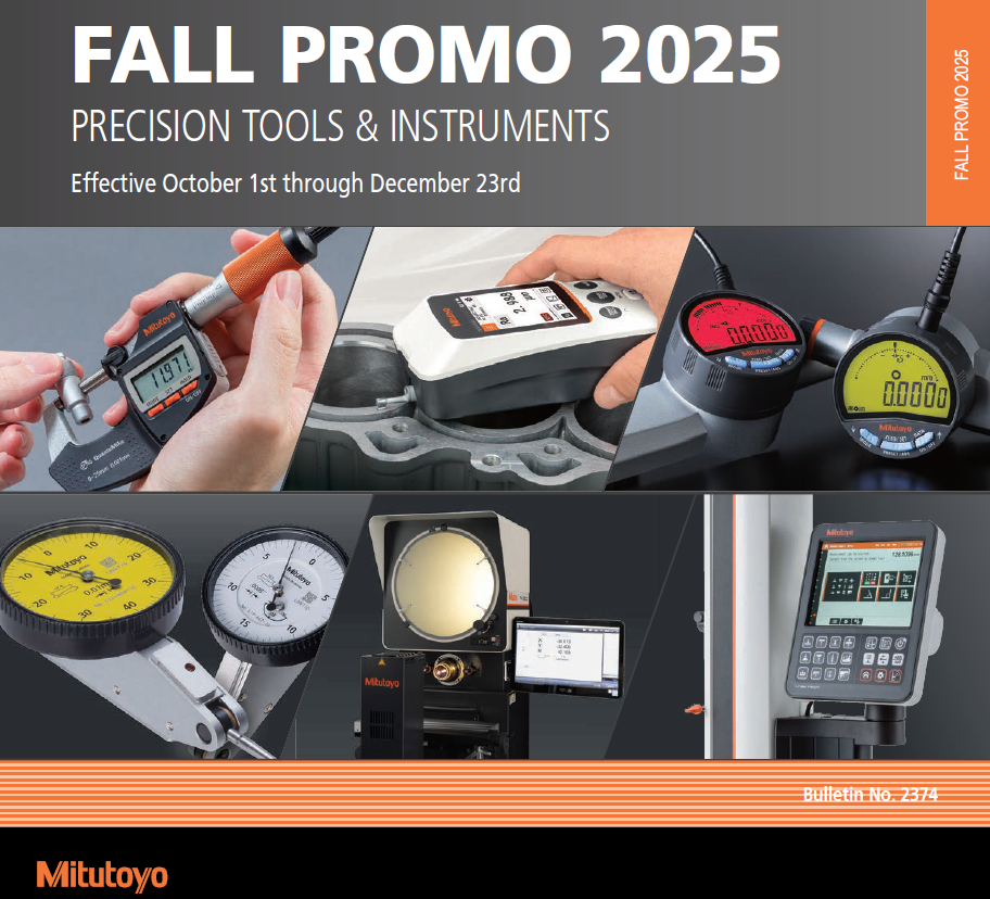 Mitutoyo Precision Fall 2025