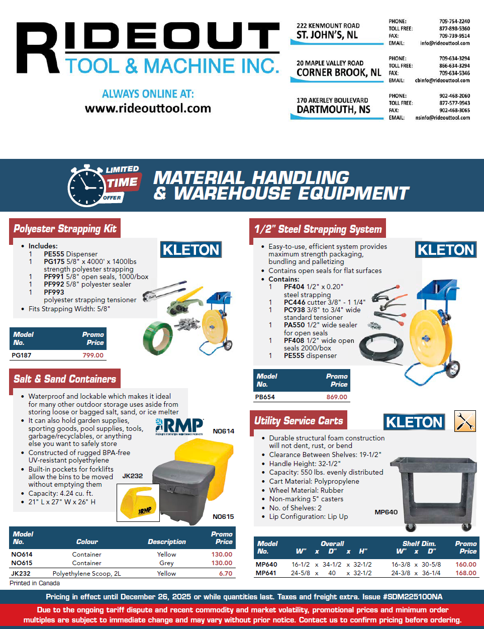 RTM Material Handling