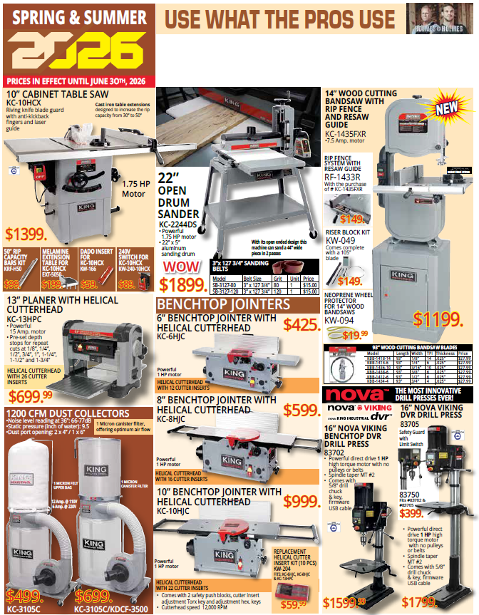 King Wood Spring 2026