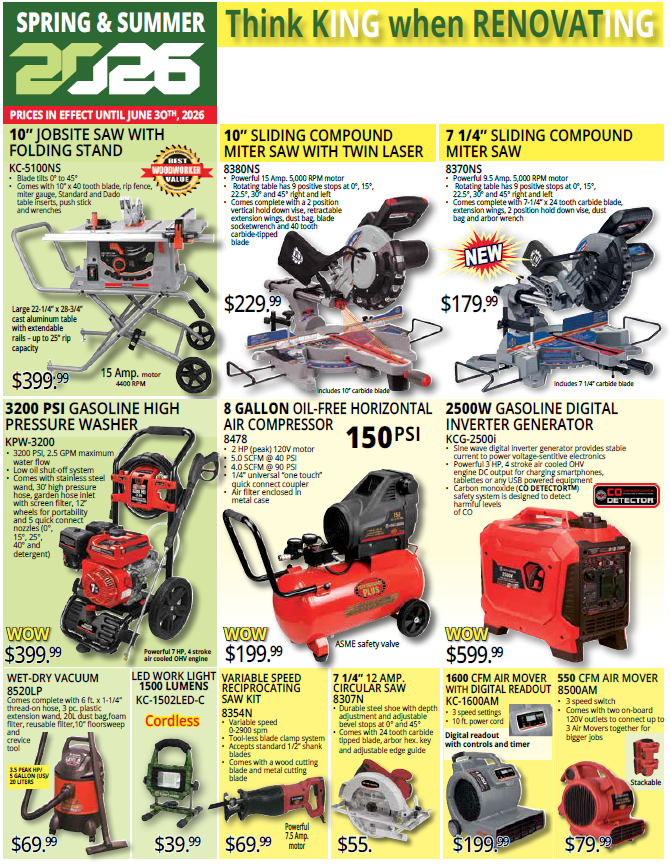 King Consumer Spring 2026