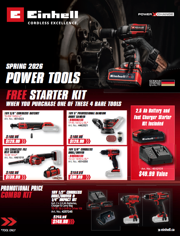 Einhell Power Tools Spring 2026