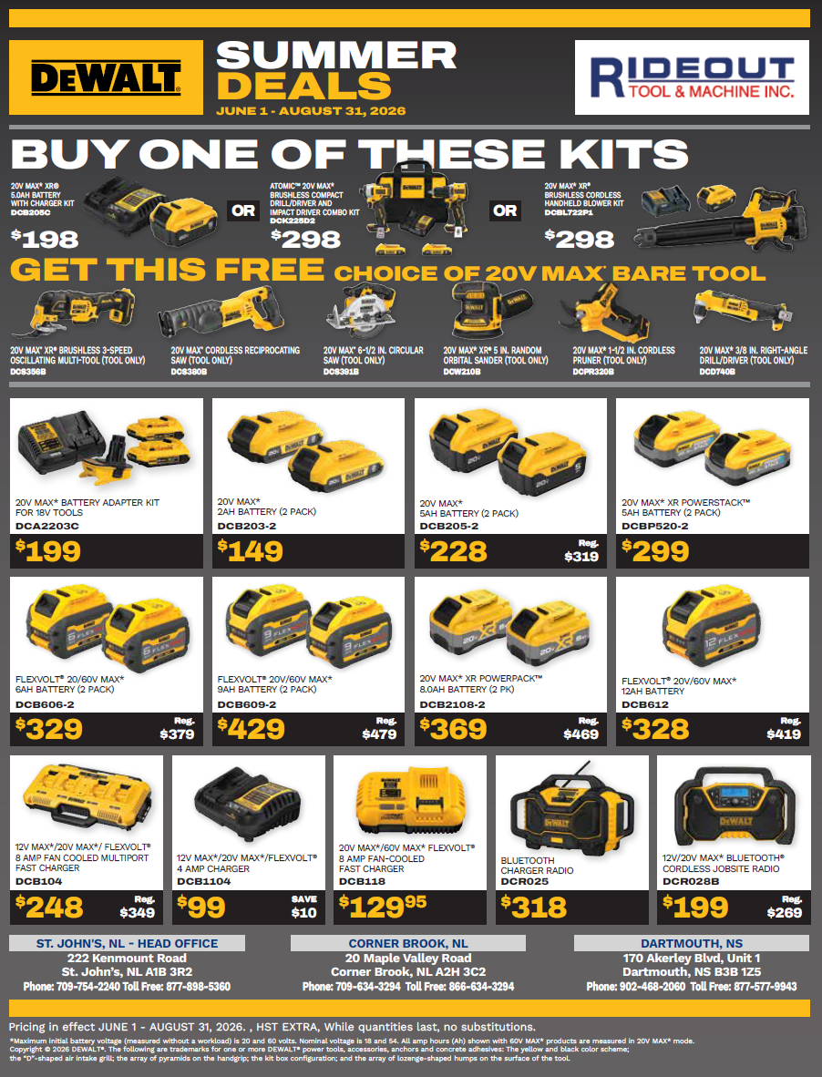 DeWalt Summer 2026